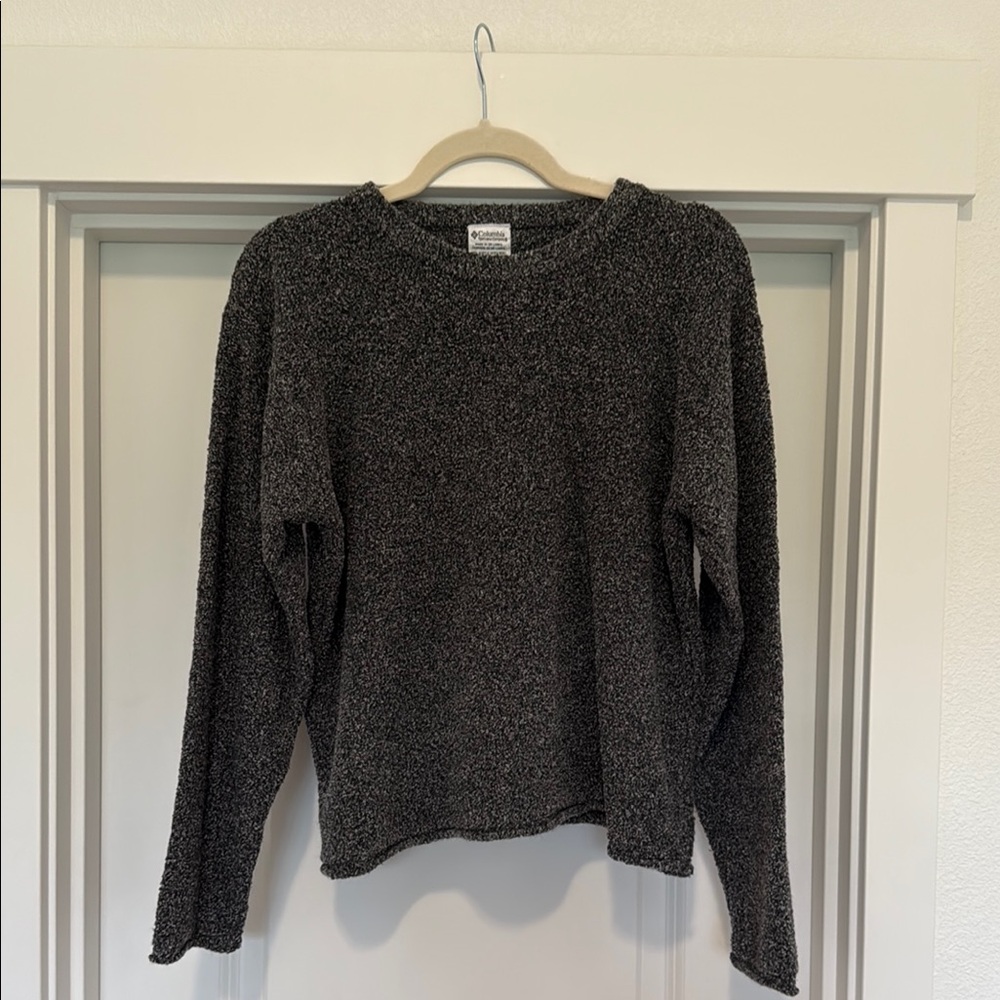 Gray Textured Sweater